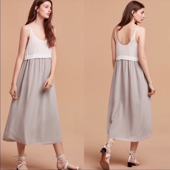 Aritzia Wilfred Bisous dress two toned - Picture 2 of 5